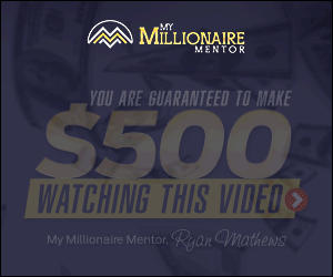 Here is a new program to earn money online. It is called My Millionaire Mentor and has an unusual offer for you 